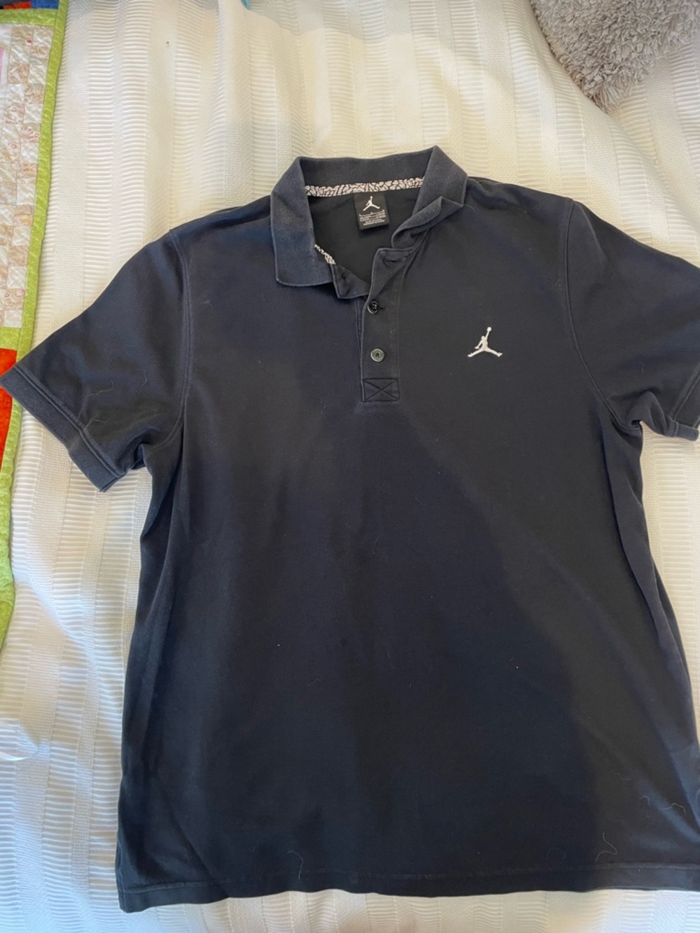 Jordan Black Polo Shirt